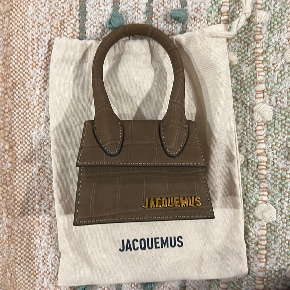 Brand New Croc Jacquemus Bag.